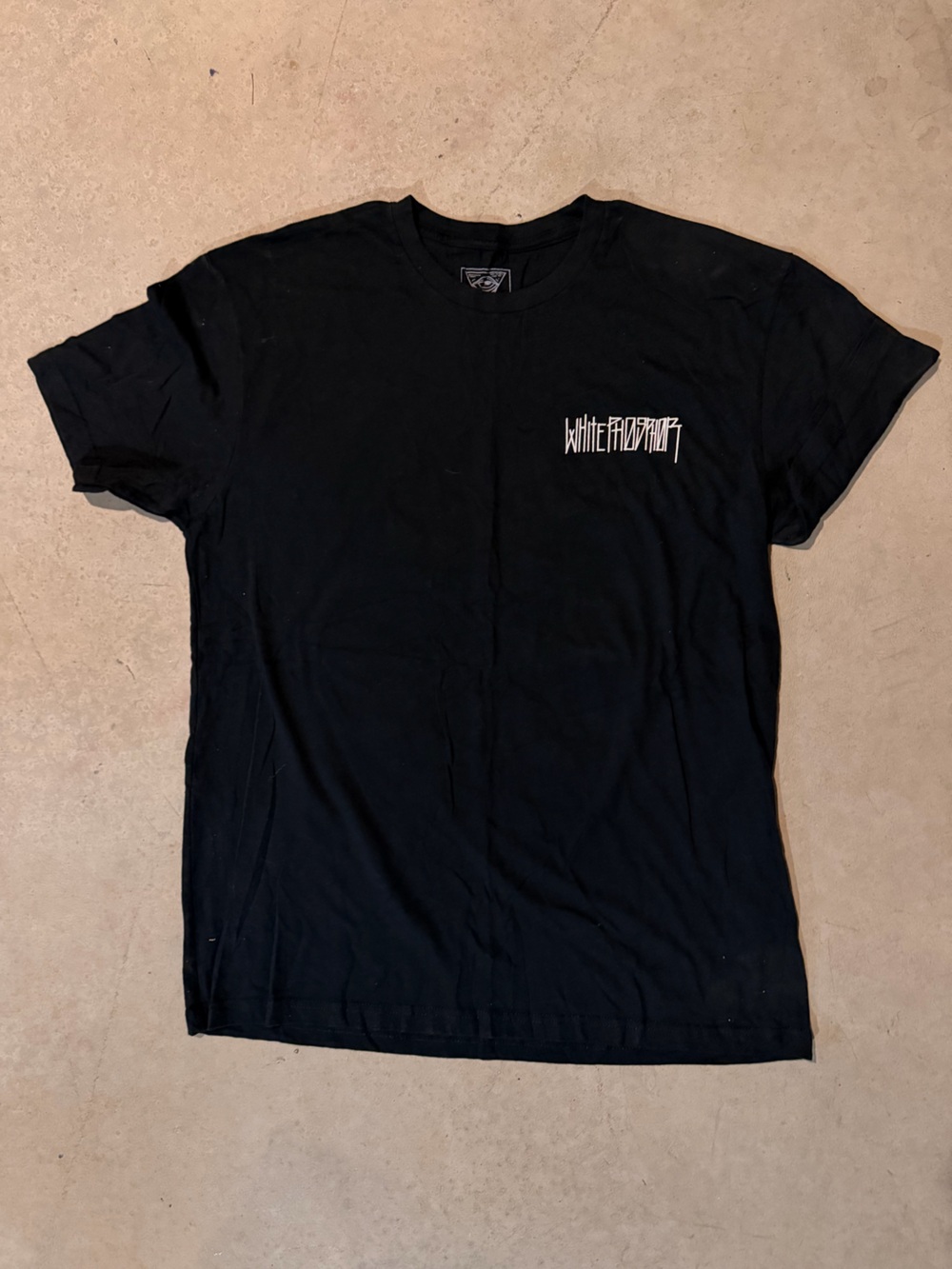 “Wraith” WhitePhosphor Crewneck T-Shirt - XL